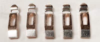 路面電車の制御装置に使用される銀接点